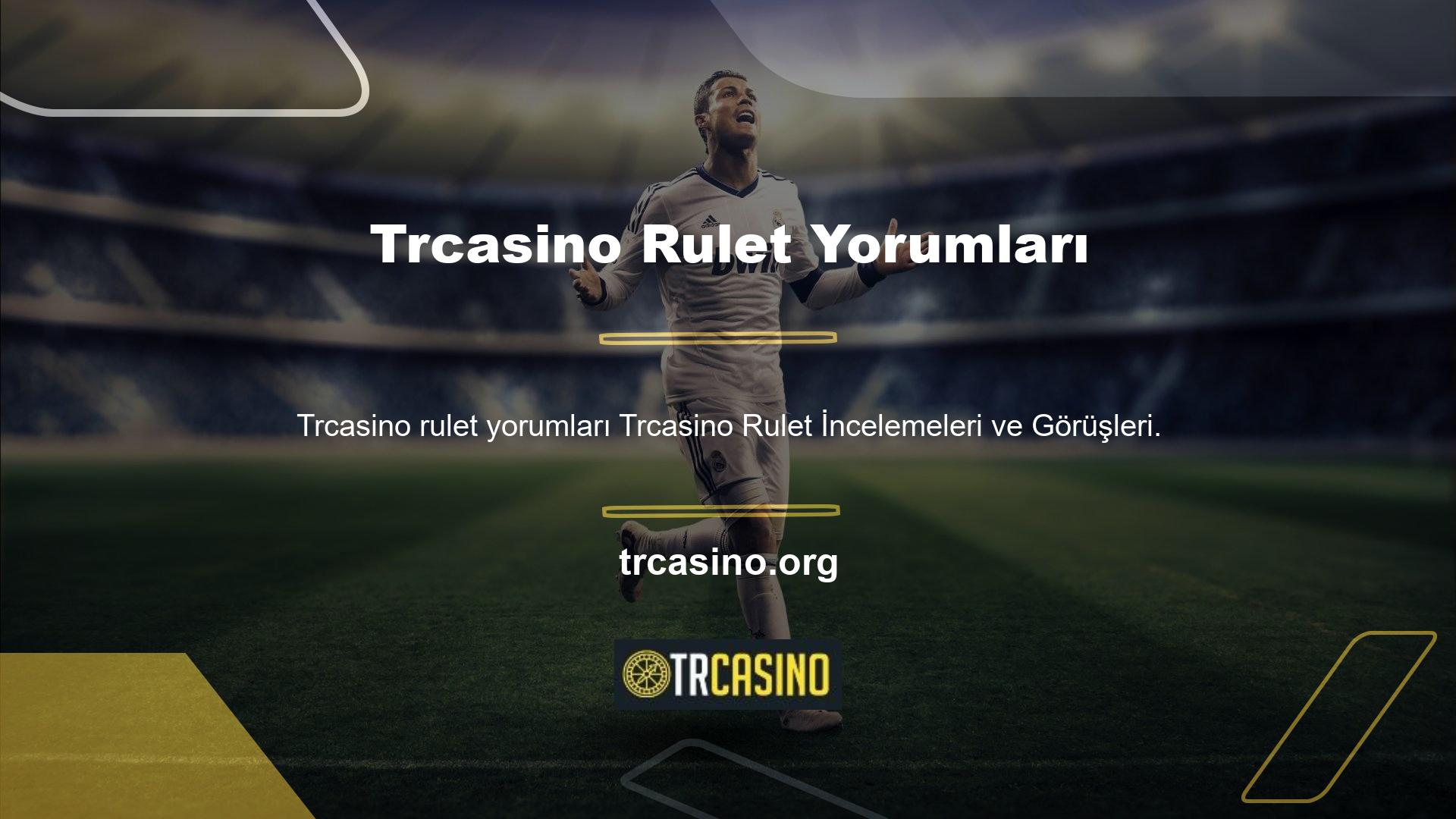 Rulet en popüler casino oyunlarından biridir