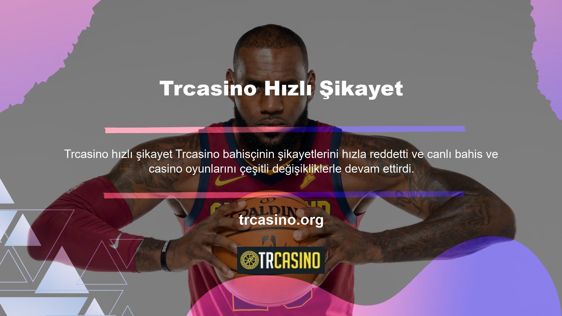 Bununla birlikte, buradaki hata geçici bir kesinti değil, Trcasino web sitesinin alan adı için adres değişikliği TIB tarafından yutuldu