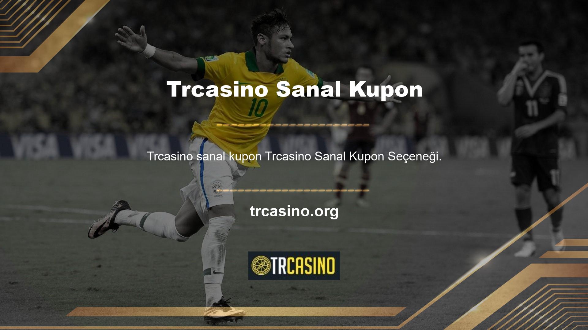 Trcasino sanal bahis türlerinde bildiğiniz birçok farklı kupon veya tüm bahis kuponu seçeneklerini kullanabilirsiniz